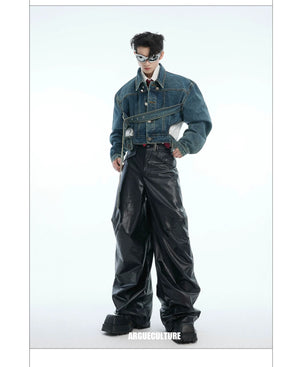 desc::deconstructed-washed-cropped-denim-jacket-streetwear-detail-img-13