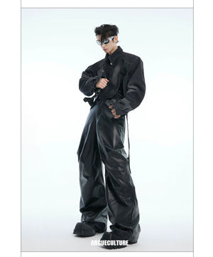 desc::deconstructed-washed-cropped-denim-jacket-streetwear-detail-img-6