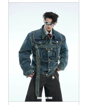 desc::deconstructed-washed-cropped-denim-jacket-streetwear-detail-img-8