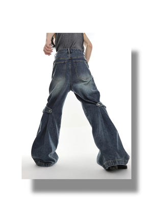 desc::deconstructed-washed-flare-jeans-baggy-streetwear-denim-detail-img-7