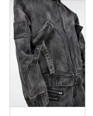 desc::distressed-denim-cargo-set-wasteland-punk-streetwear-detail-img-7