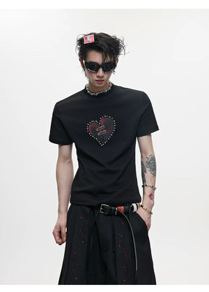 desc::distressed-heart-metallic-bead-heavyweight-tee-detail-img-5