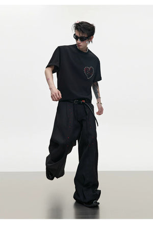 desc::distressed-heart-metallic-bead-heavyweight-tee-detail-img-6