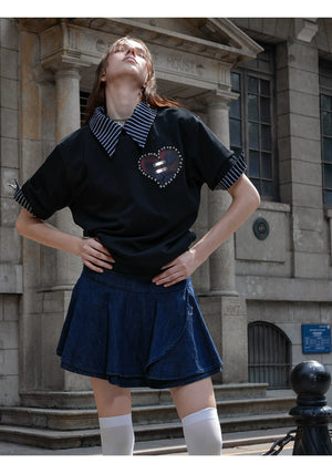 desc::distressed-heart-metallic-bead-heavyweight-tee-detail-img-7