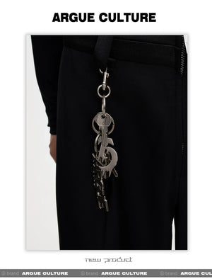 desc::distressed-metal-buckle-keychain-vintage-streetwear-accessory-detail-img-4