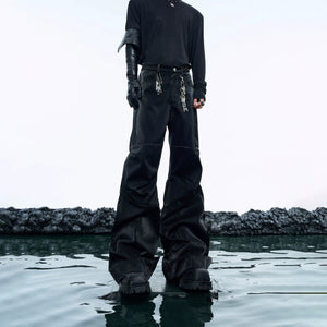 Original design vintage metal keychain with buckle waist attachment