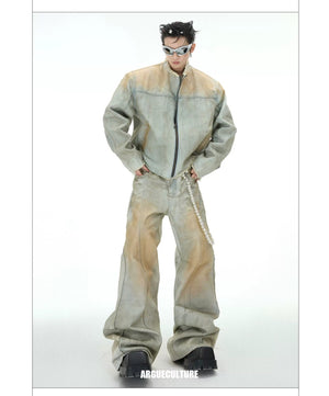 desc::distressed-pearl-charm-flared-jeans-vintage-streetwear-detail-img-11