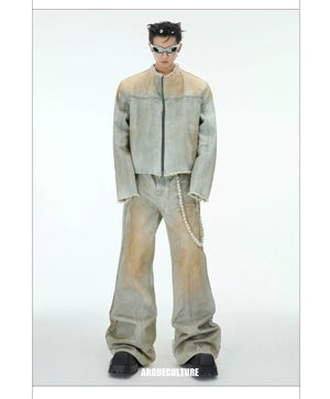 desc::distressed-pearl-charm-flared-jeans-vintage-streetwear-detail-img-13