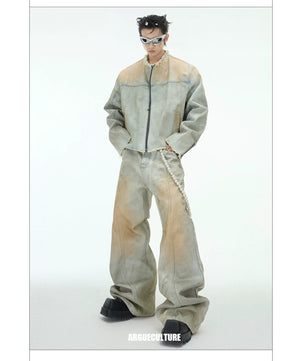 desc::distressed-pearl-charm-flared-jeans-vintage-streetwear-detail-img-14