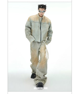 desc::distressed-pearl-charm-flared-jeans-vintage-streetwear-detail-img-15