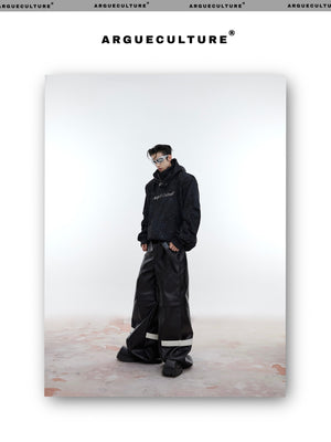 desc::distressed-shimmer-double-layer-oversized-hoodie-detail-img-9