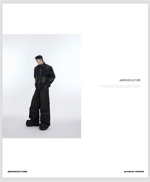 desc::distressed-wasteland-denim-set-retro-cargo-jacket-pants-detail-img-9
