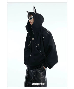desc::doberman-studded-zip-up-hoodie-streetwear-jacket-detail-img-4