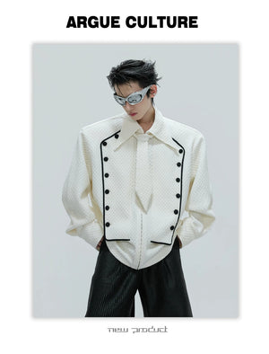 desc::double-breasted-palace-shirt-jacket-with-detachable-tie-detail-img-7