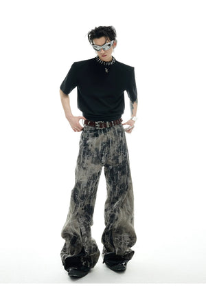 desc::embellished-pearl-mock-neck-oversized-streetwear-tee-detail-img-10