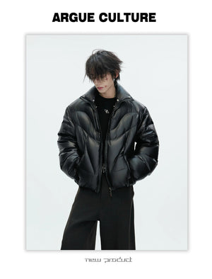 desc::faux-fur-collar-down-jacket-asymmetric-streetwear-puffer-detail-img-13