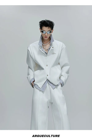 desc::faux-two-piece-striped-cardigan-streetwear-set-detail-img-3