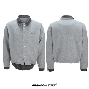 faux-two-piece-striped-cardigan-streetwear-set-khaki-pants