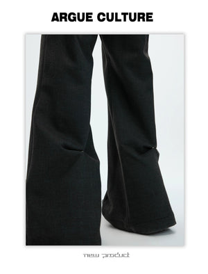 desc::heavy-drape-pleated-wool-micro-flare-trousers-detail-img-5