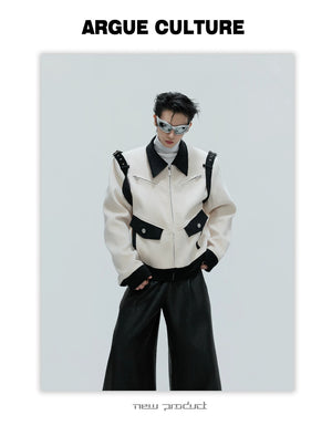 desc::heavy-silk-velvet-contrast-cropped-padded-jacket-detail-img-7