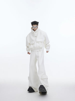 Detailed texture of the premium heavyweight fleece lining