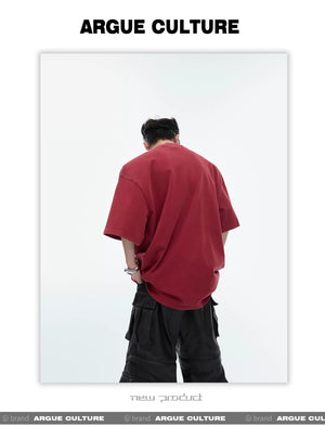 desc::heavyweight-distressed-tee-with-metal-logo-shoulder-pads-detail-img-10