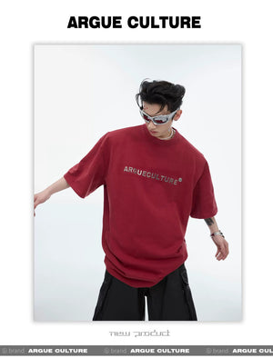 desc::heavyweight-distressed-tee-with-metal-logo-shoulder-pads-detail-img-8