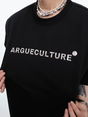 Texture shot of the heavyweight acid-washed cotton fabric