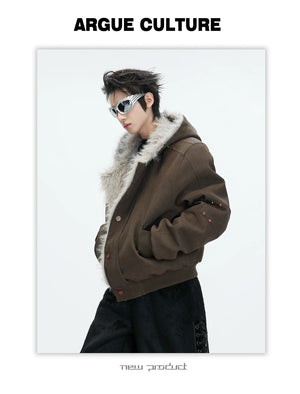 desc::heavyweight-faux-fur-hooded-jacket-urban-streetwear-detail-img-3