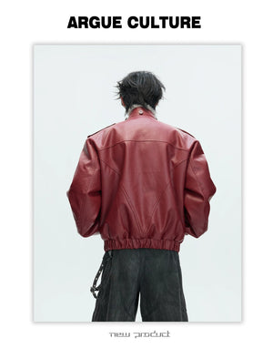 desc::heavyweight-faux-fur-hooded-leather-jacket-goth-streetwear-detail-img-20