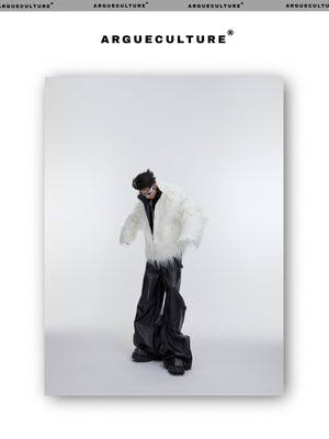 desc::heavyweight-faux-fur-wavy-jacket-vintage-streetwear-detail-img-20