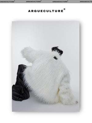 desc::heavyweight-faux-fur-wavy-jacket-vintage-streetwear-detail-img-24