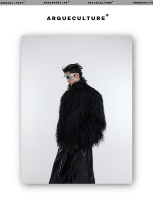 desc::heavyweight-faux-fur-wavy-jacket-vintage-streetwear-detail-img-3