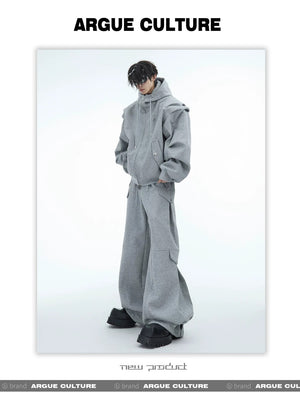 desc::heavyweight-pleated-zip-hoodie-baggy-set-streetwear-detail-img-12