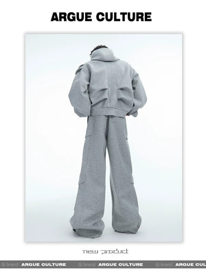 desc::heavyweight-pleated-zip-hoodie-baggy-set-streetwear-detail-img-14
