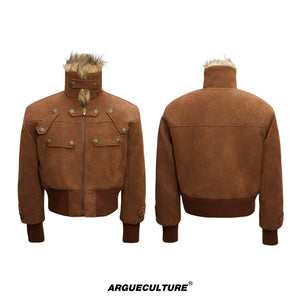 heavyweight-vintage-suede-jacket-with-faux-fur-collar-brown