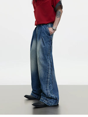 desc::high-waisted-wide-leg-embroidered-jeans-loose-straight-denim-detail-img-3