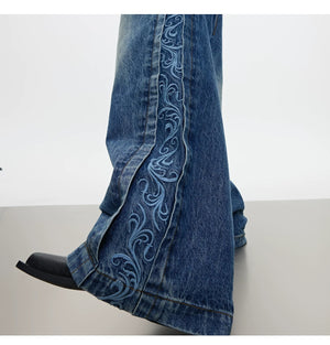 desc::high-waisted-wide-leg-embroidered-jeans-loose-straight-denim-detail-img-4
