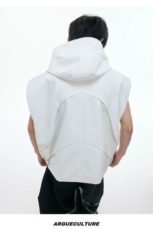 desc::hooded-sleeveless-vest-pants-set-with-metal-buckles-detail-img-12