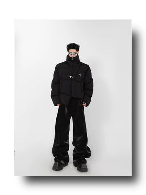 desc::irregular-cropped-puffer-jacket-with-metal-details-detail-img-12