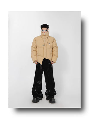 desc::irregular-cropped-puffer-jacket-with-metal-details-detail-img-4
