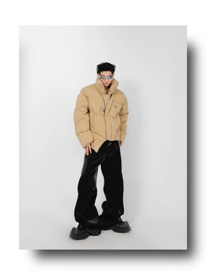 desc::irregular-cropped-puffer-jacket-with-metal-details-detail-img-6