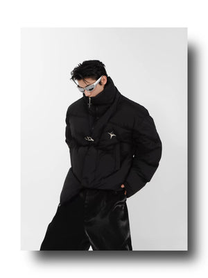 desc::irregular-cropped-puffer-jacket-with-metal-details-detail-img-8