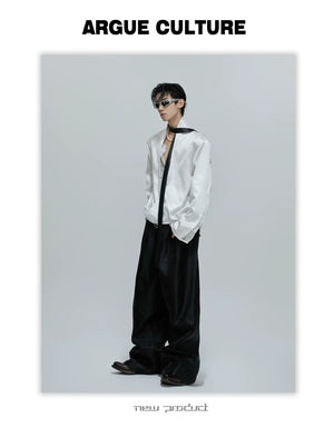 desc::lace-patchwork-cropped-satin-v-neck-blouse-for-streetwear-detail-img-10