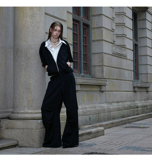 desc::layered-deconstructed-hoodie-set-short-sleeve-streetwear-detail-img-4