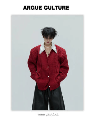 desc::layered-pearl-wool-cardigan-retro-quiet-luxury-top-detail-img-22