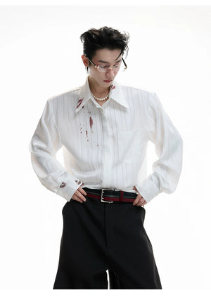 desc::lipstick-print-striped-button-down-streetwear-shirt-detail-img-9