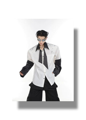 desc::liquid-metal-shoulder-pad-oversized-shirt-jacket-detail-img-12