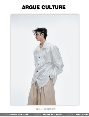 desc::liquid-texture-padded-shoulder-shirt-mens-streetwear-cardigan-detail-img-6