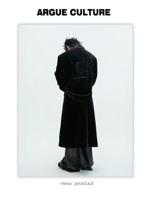 desc::luxury-velvet-padded-robe-mens-streetwear-loungewear-detail-img-4